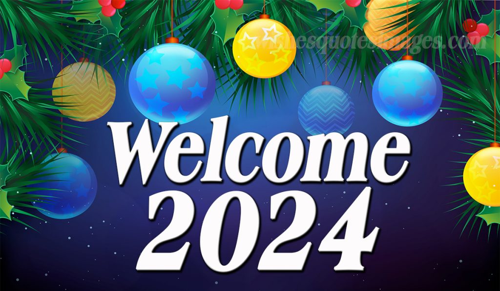 welcome 2024 new year image