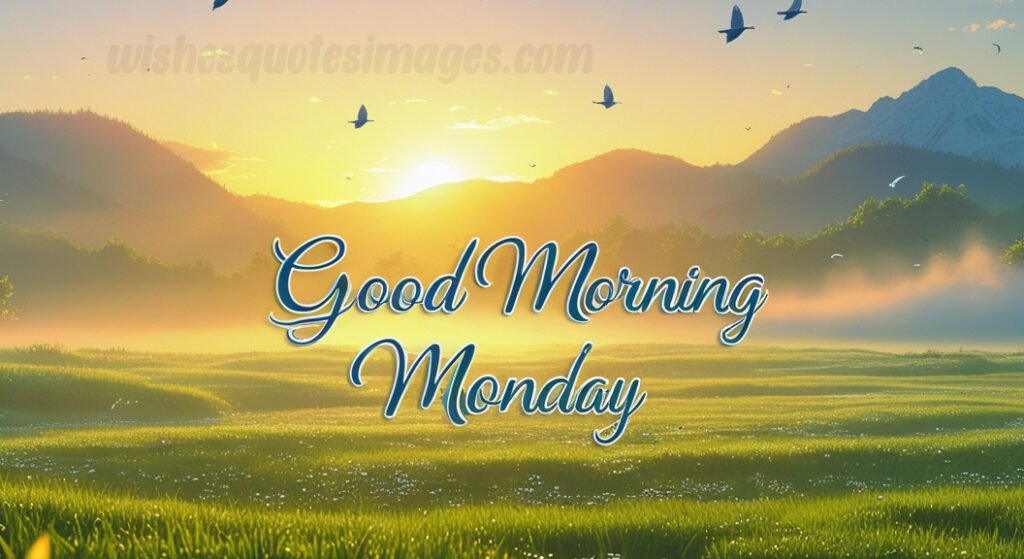 good morrning monday image free