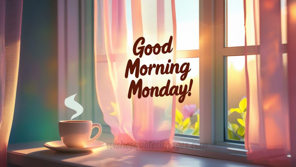 happy monday morning image