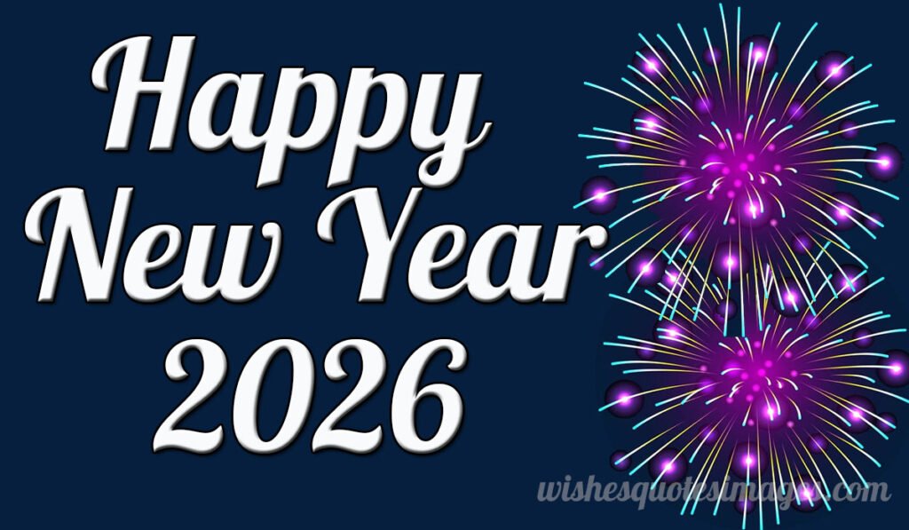 happy new year fireworks 2026
