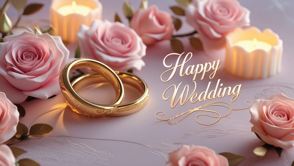 happy wedding image