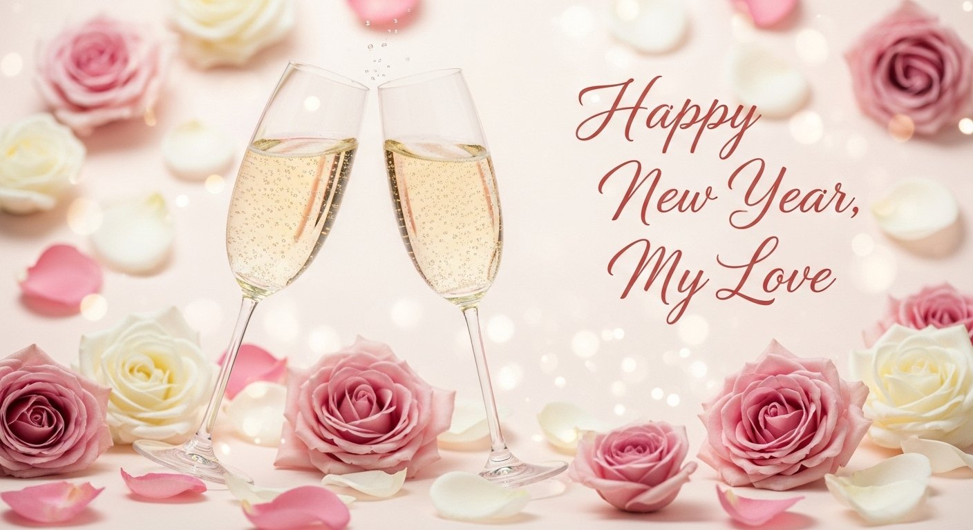 Happy New Year Love Images With Messages & Quotes