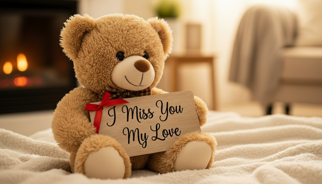 i miss you my love