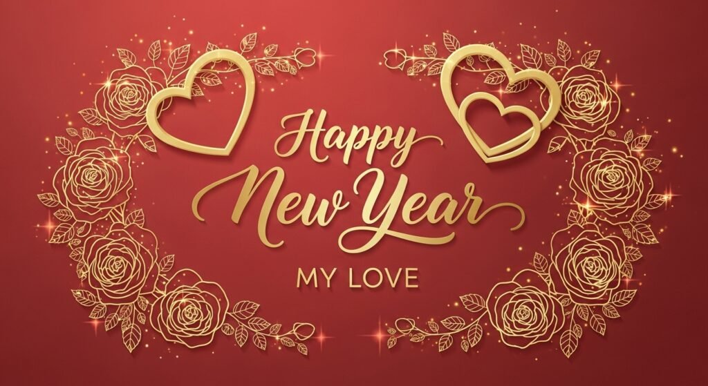 new year my love image