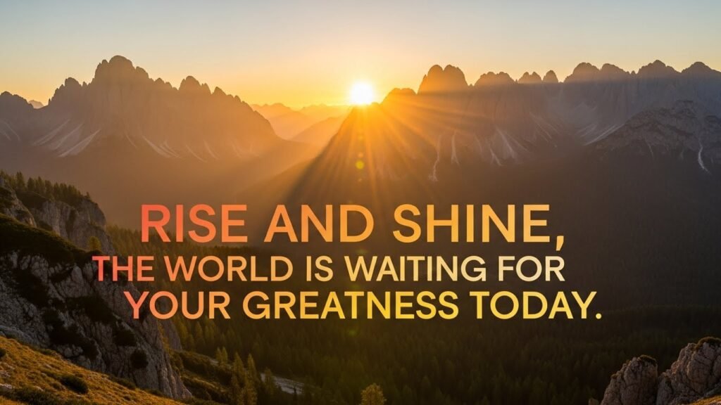 morning quote pic free