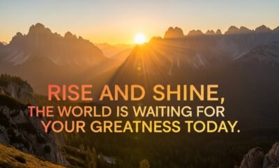 morning quote pic free